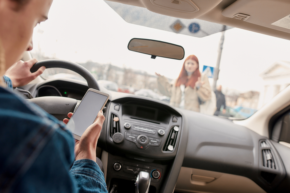 distracted driver